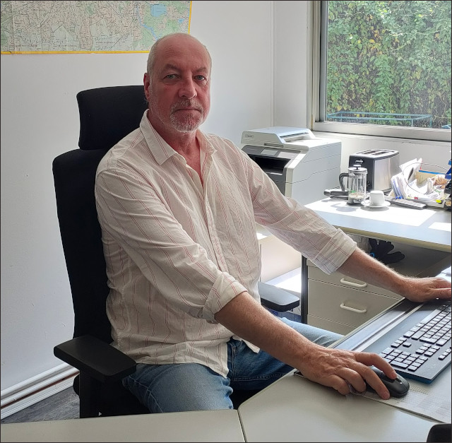 Der Betriebsleiter des Betriebsteil Nord der C.U.B.A. gGmbH, Herr André Foppe.