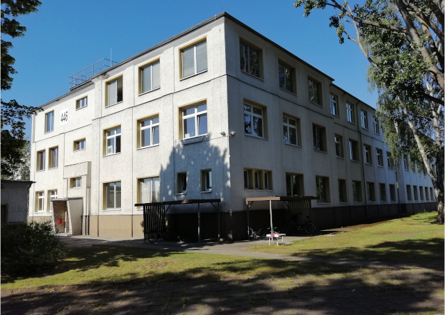 Das Hauptgebäude der gemeinnützigen C.U.B.A. GmbH am Brünsbütteler Damm 446 in Berlin-Spandau.